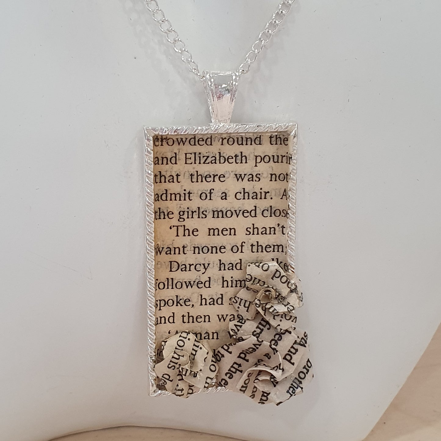 Pride and Prejudice pendant necklace image 2